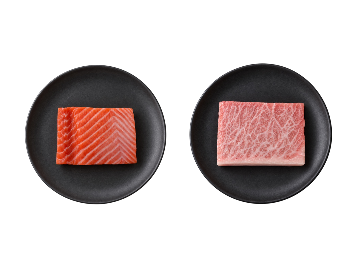 Salmon Belly + Bluefin Tuna Belly | Fatty Belly Combo