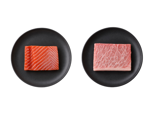 Salmon Belly + Bluefin Tuna Belly | Fatty Belly Combo